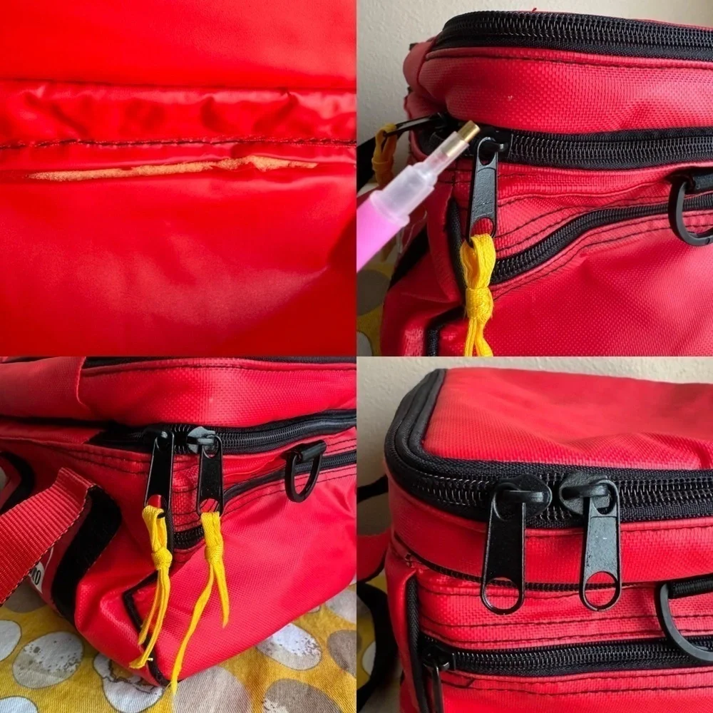 Vintage 90s red Marlboro Cigarettes insulated lunchbox